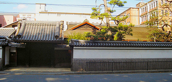 京都の冷泉家住宅